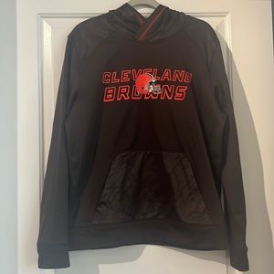 Cleveland Browns NFL hooded sweatshirt size medium